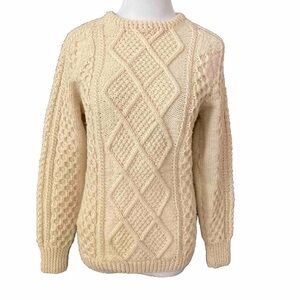 Vintage fisherman sweater size M